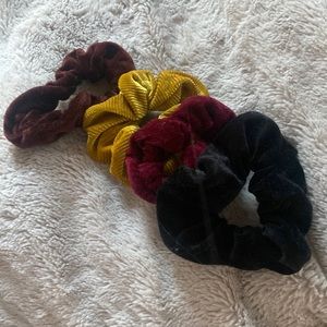Velvety Scrunchies